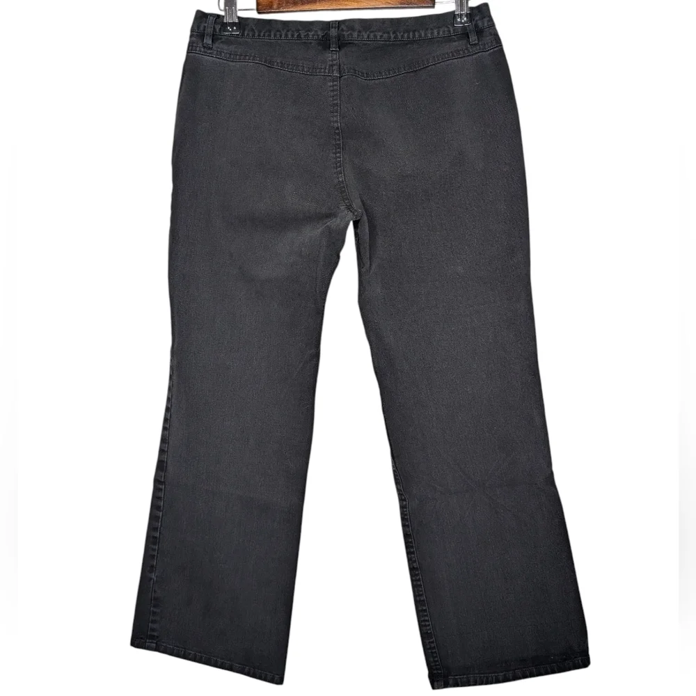 J. Crew Women's Black Casual Straight Leg Jeans Size 8